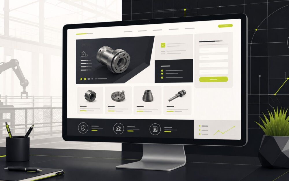 What makes a manufacturing website credible to modern buyers?